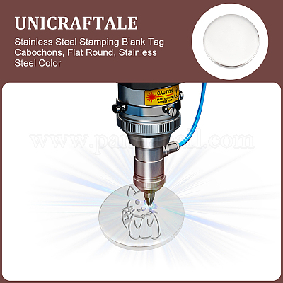 150 шт. 3 стиля 304 нержавеющая сталь штампованная пустая бирка кабошон STAS-UN0055-70-1