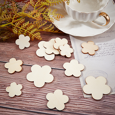 4 сумка 4 стиля натуральный деревянный кабошон WOOD-CA0001-22-1