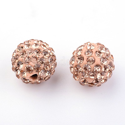 Оценка горный хрусталь проложить диско шар бусы RB-Q101-8-1