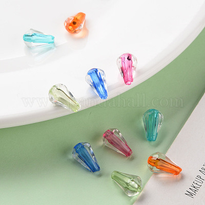 Прозрачные акриловые бусины&nbsp;X-TACR-S154-03A-1