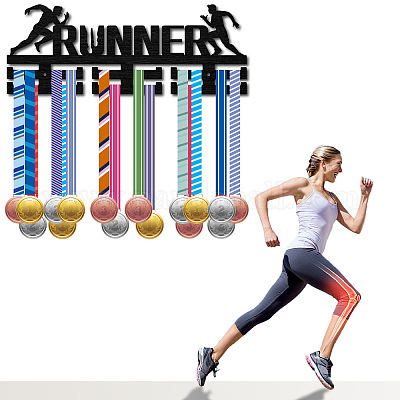 Вешалка для медалей из модного дерева ODIS-WH0041-121-1