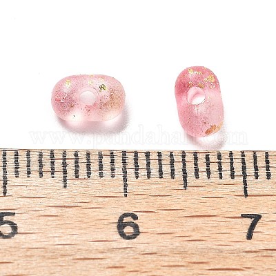 Прозрачные матовые акриловые бусины градиентного цвета OACR-M023-06G-1