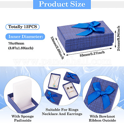 Картонные коробки ювелирных изделий CON-TAC0001-14D-1