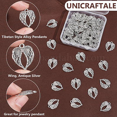 50 шт. Подвески из сплава в тибетском стиле TIBEP-UN0001-13-1