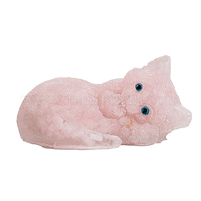 Украшение для дисплея кошки из смолы PW-WG63330-01-1