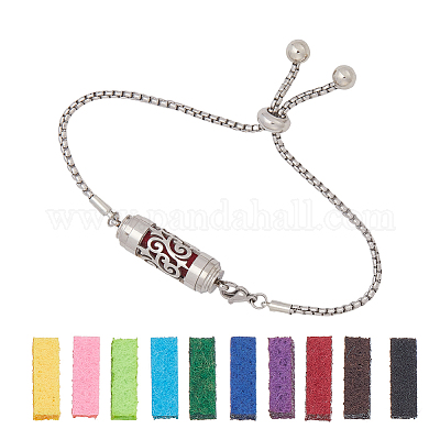 Браслеты-слайдеры из нержавеющей стали BJEW-WH0016-75B-1