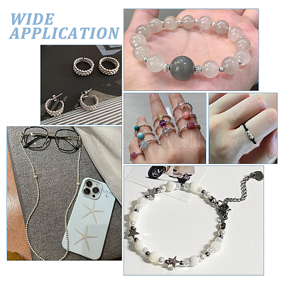 60шт 925 бусины из стерлингового серебра STER-PH0001-59-1