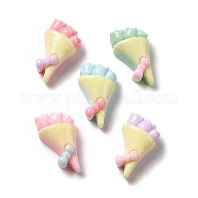 Непрозрачные кабошоны из смолы RESI-B017-01C-1