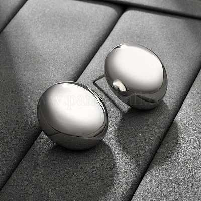 Латунь серьги&nbsp;EJEW-S270-06P-1