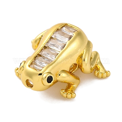 Покрытие стойки латунь с фианитами KK-S406-08G-1