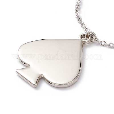 Wholesale Sublimation Blank Aluminum Pendant Necklace 