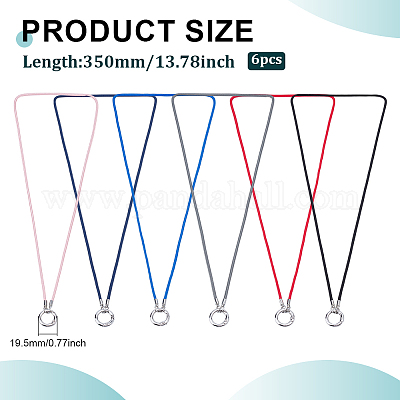 6шт 6 цвета цепочки для очков AJEW-ME0001-20A-1