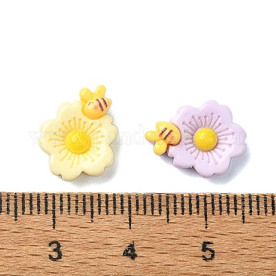 Макарун цветная непрозрачная смола декодирование кабошонов CRES-Q221-02E-1