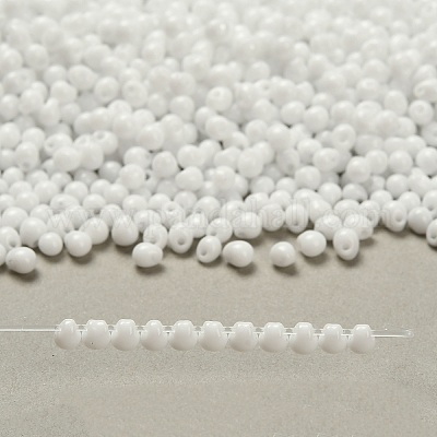 Бусины-капли miyuki 3.4 мм SEED-MY04-DP402-1