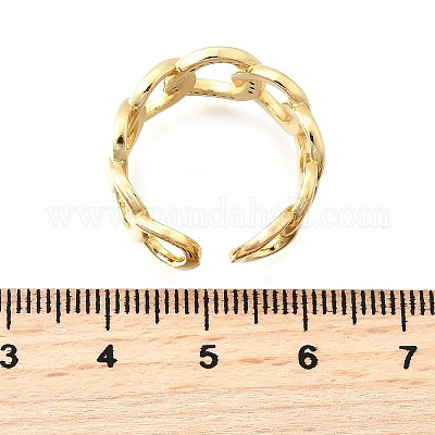 Манжеты из латуни с микро паве кубический цирконий для женщин RJEW-F184-16G-1