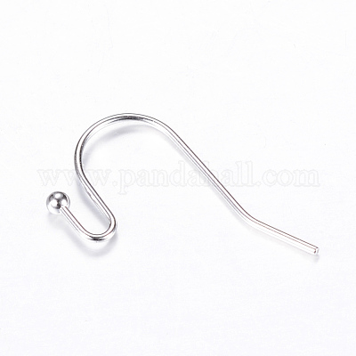 Wholesale PandaHall Elite 400Pcs Iron Earring Hooks 