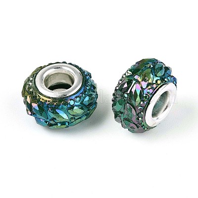 Непрозрачная смола европейский бисер RESI-T057-29B-1