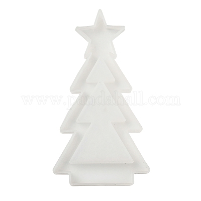 Moules En Silicone Sapin De Noël Pour Bougeoirs Et Bougies - Résine, Plâtre, Cire - Créations DIY Festives