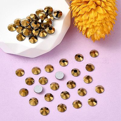 Preciosa® maxima crystal без горячей фиксации плоские камни Y-PRC-NSS10-00030-277-1