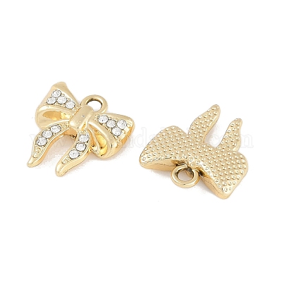 Подвески из сплава и страза&nbsp;FIND-M018-20G-1