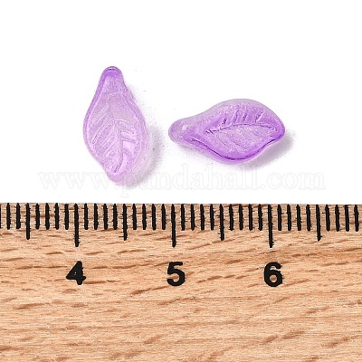 Стеклянные бусины GLAA-D303-08O-1