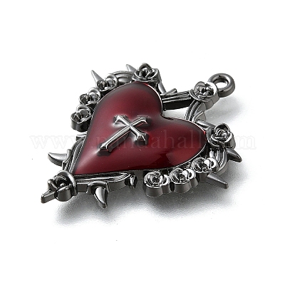 Подвески из эмали в готическом стиле PALLOY-R157-06B-06A-1