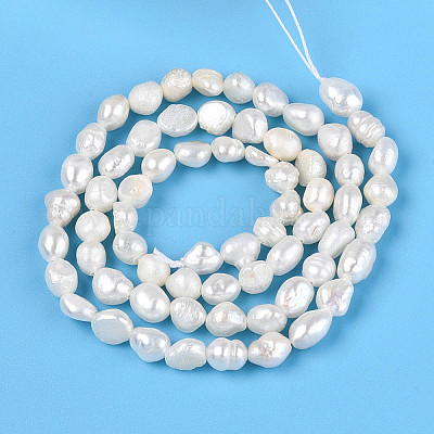 Нити из натурального культивированного пресноводного жемчуга PEAR-N014-04K-1