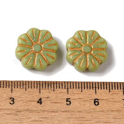 Непрозрачные бусины лэмпворк LAMP-P065-03B-14-1