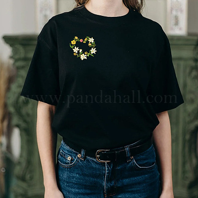 4 лист 11.6x8.2-дюймовых рисунков вышивки палочками и стежками DIY-WH0455-151-1