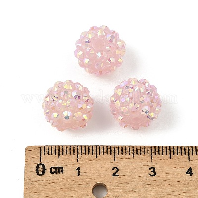 AB-цвет смолы горный хрусталь бисер RESI-S315-12x14-19-1