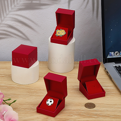 Коробки для хранения бумажных брошей/значков CON-WH0107-41B-1