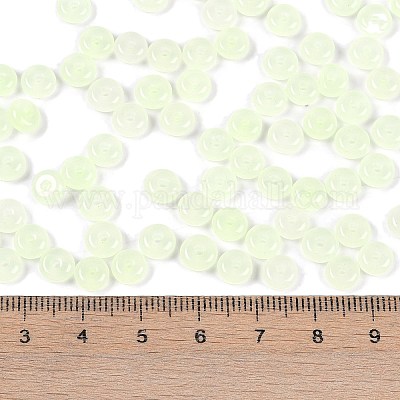 Стеклянные бусины прозрачных цветов SEED-P008-01B-03-1