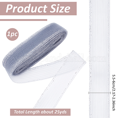 Сетчатая ткань из полиэстера DIY-WH0671-002B-1