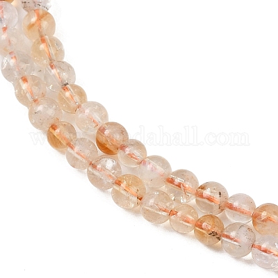 Природный цитрин шарик нити G-P466-01D-01-1