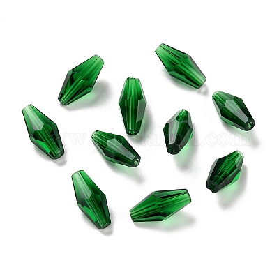 Perle di vetro trasparente&nbsp;X-GLAA-G078-C-11-1