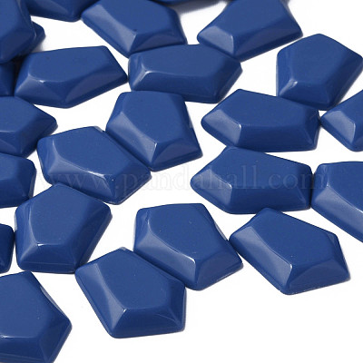 Непрозрачные акриловый кабошоны MACR-S373-142-A16-1