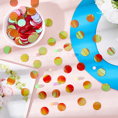 Подвески из пвх с пайетками KY-WH0083-009A-1