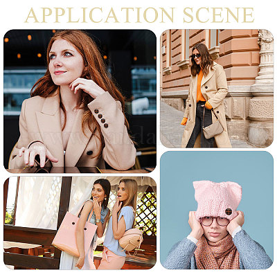 Пластиковые кнопки 1-отверстие BUTT-CA0001-34B-1