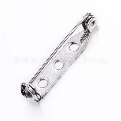 Наборы фурнитуры для брошей из нержавеющей стали 304 X-STAS-G137-52P-1