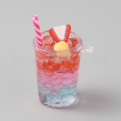 Прозрачные акриловые подвески OACR-WH20007-01C-15-1