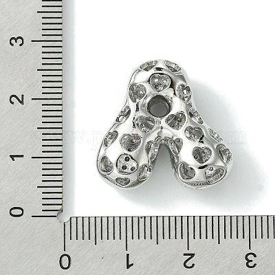 Стойки обшивки латунь кубического циркония подвески KK-S378-02P-A-1