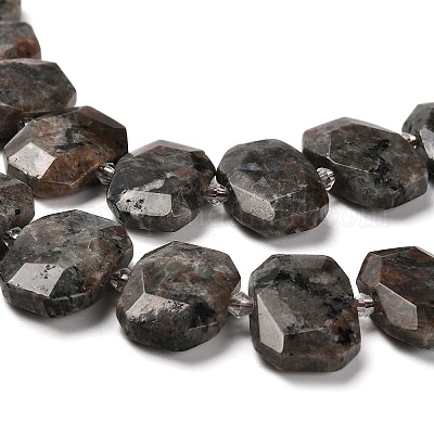 Натуральный флуоресцентный сиенитовый камень (светящийся в ультрафиолетовом свете) бусины нити G-H078-B11-01-1