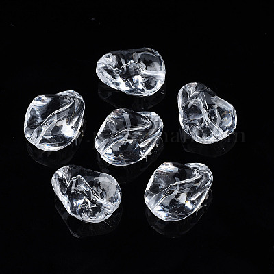 Transparente Acryl Perlen&nbsp;LS-X-TACR-N009-35-1