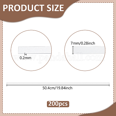 Striscia di inserto per modellare cappelli in plastica PE&nbsp;KY-WH0056-16-1