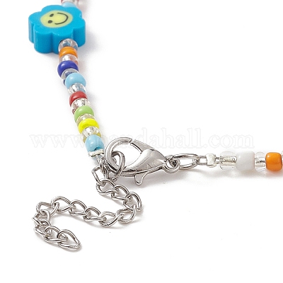 Ожерелья из бисера NJEW-JN04212-1