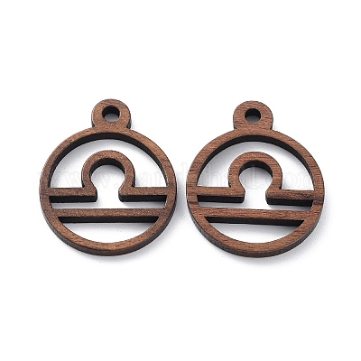 Подвески из орехового дерева WOOD-Q051-07J-1