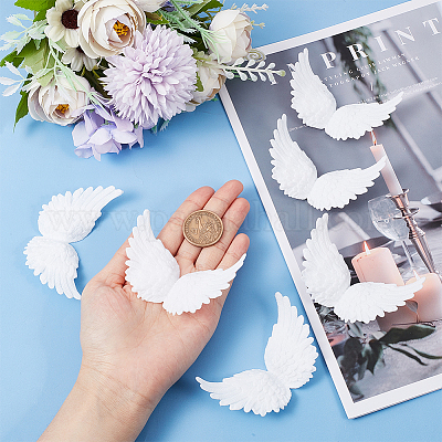 20 White Angel Feather Wings For DIY Craft Feathers, Party Gifts
