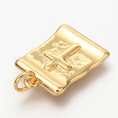 Латунные подвески KK-J275-01G-1