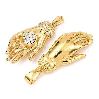 Кулон из циркония KK-G543-02G-02-1