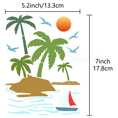 Трафареты для резки металла из нержавеющей стали DIY-WH0289-120-1